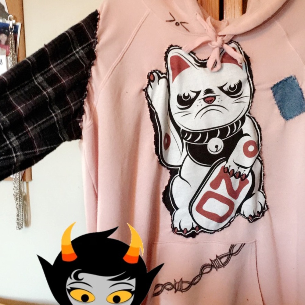 self-made custom hoodie